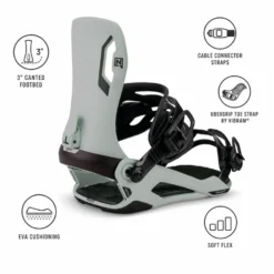 Attacchi Snowboard Nitro Talent Neutral Gray
