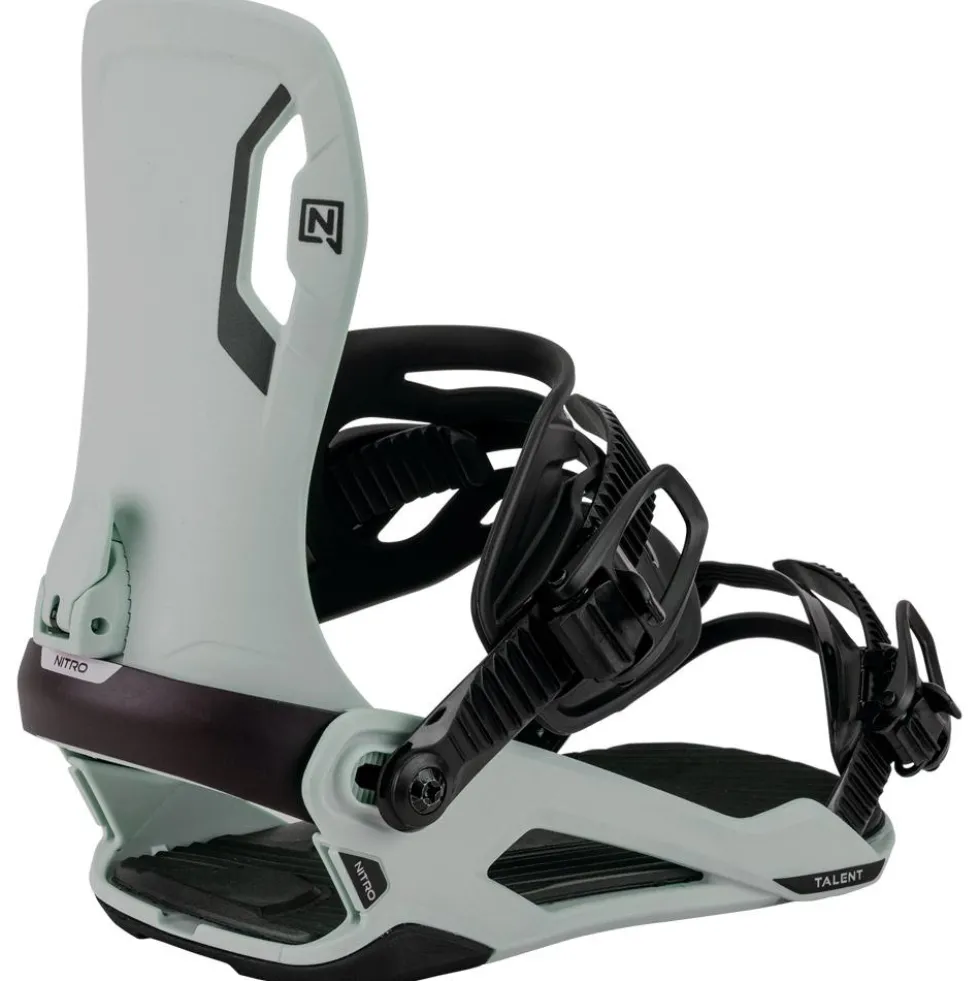 Attacchi Snowboard Nitro Talent Neutral Gray