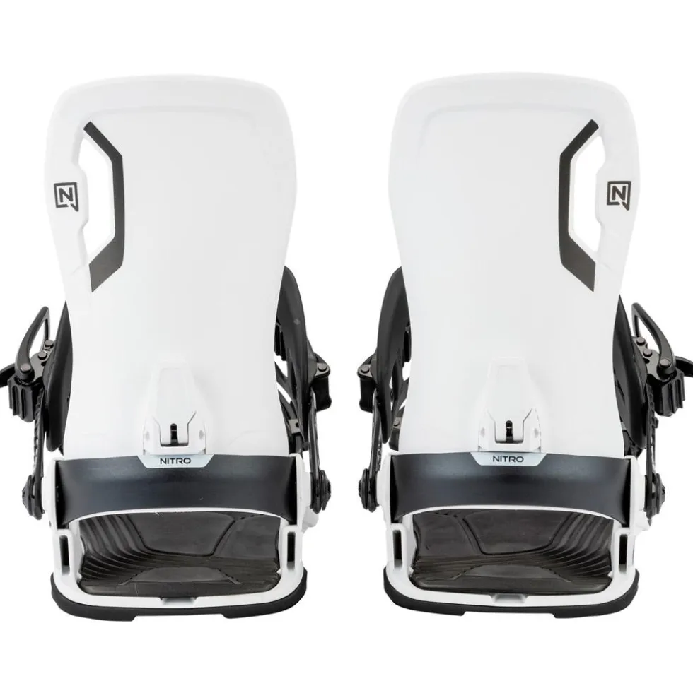 Attacchi Snowboard Nitro Talent White