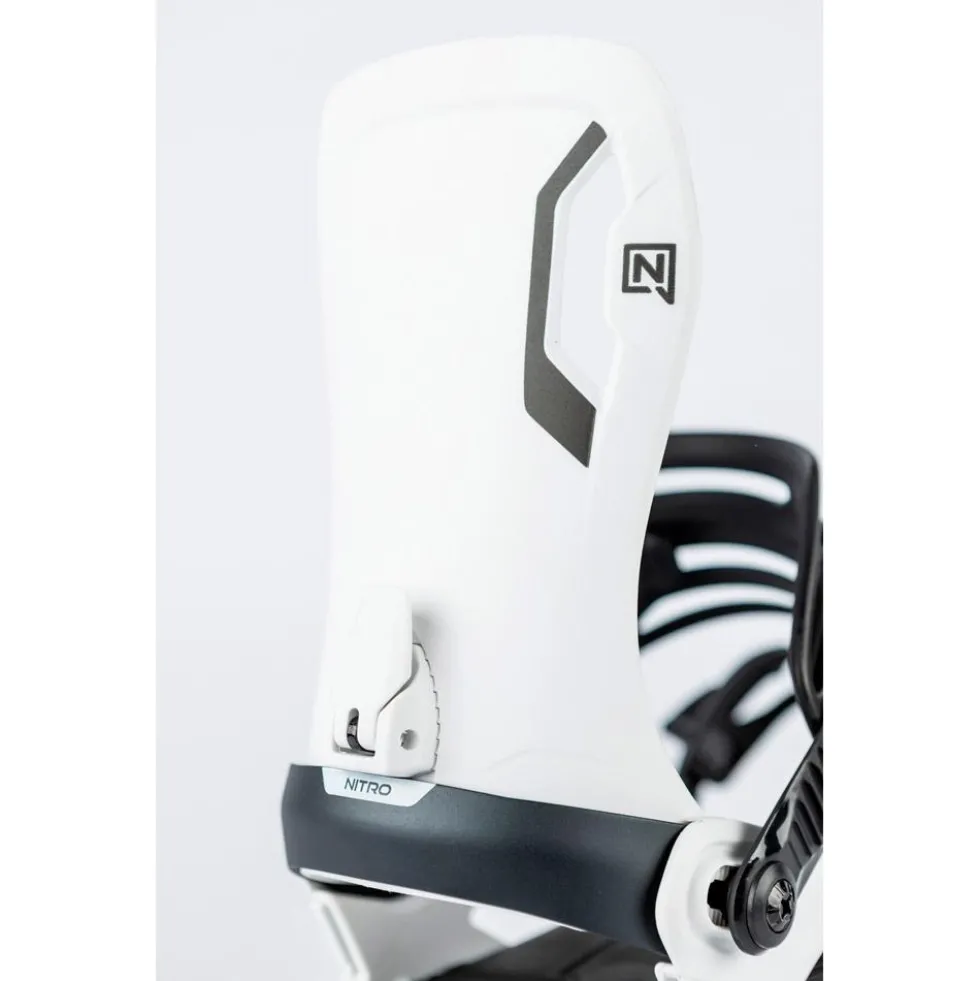Attacchi Snowboard Nitro Talent White