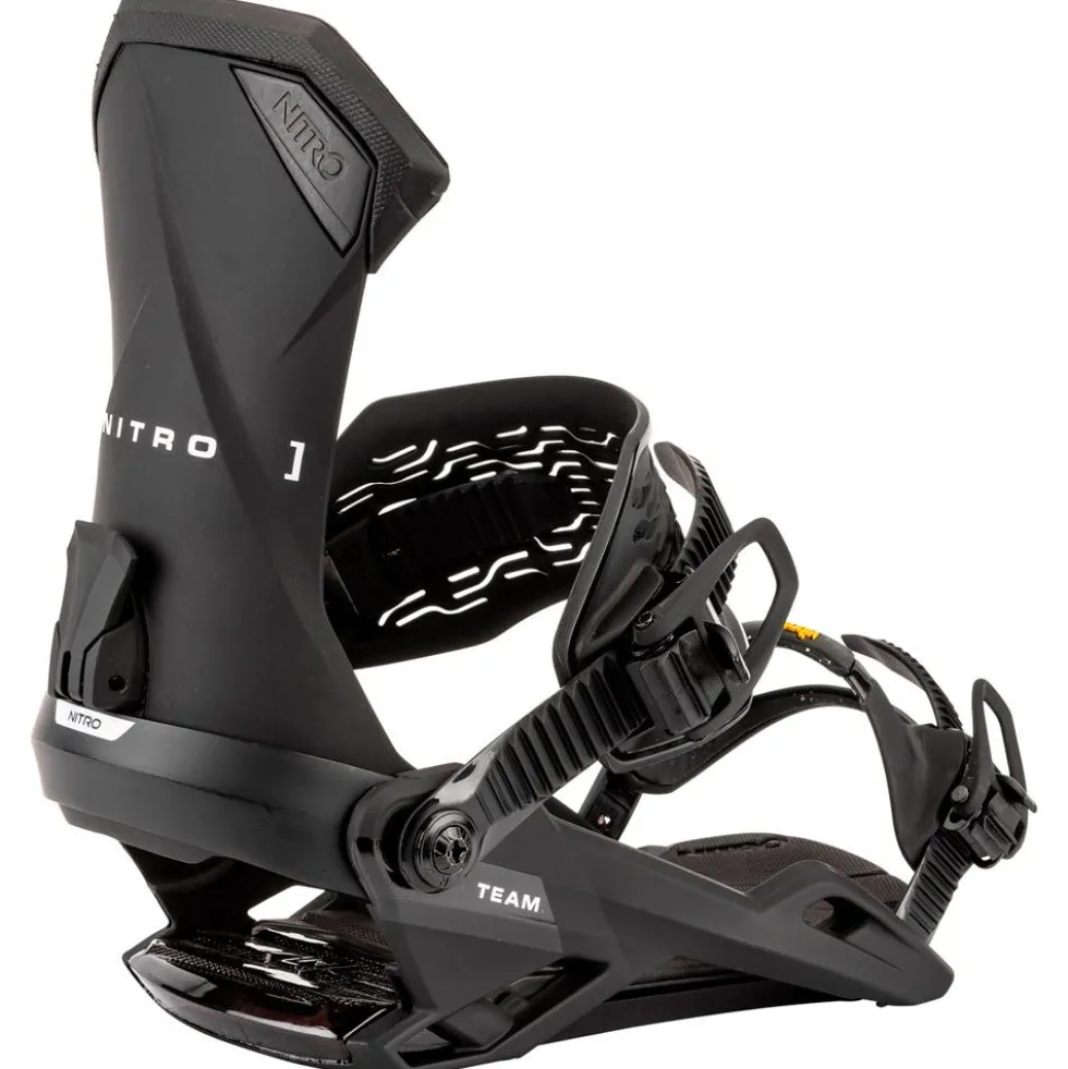 Attacchi Snowboard Nitro Team Ultra Black