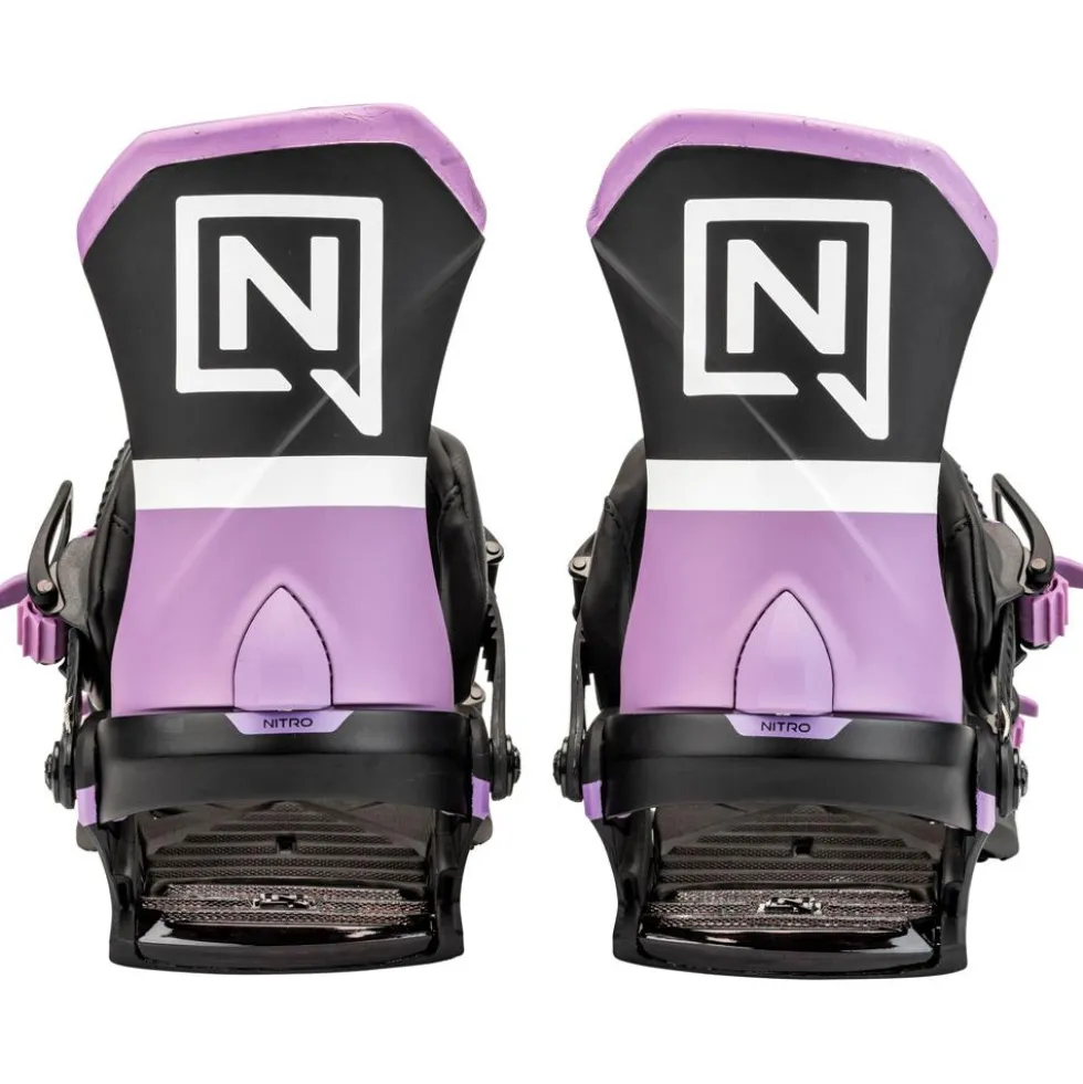 Attacchi Snowboard Nitro Team Pro Lilac