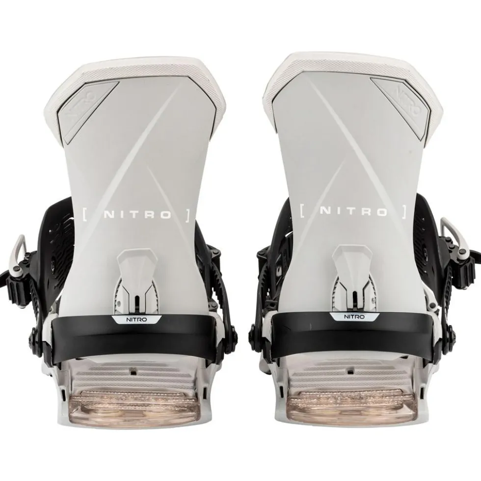Attacchi Snowboard Nitro Team Grey