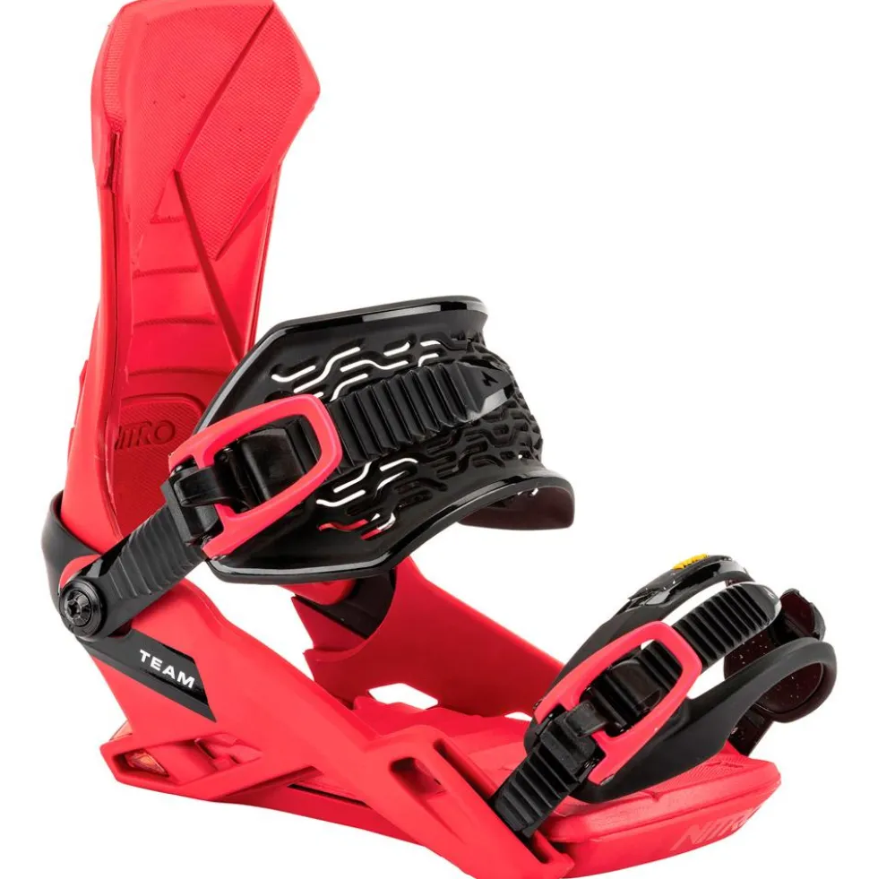 Attacchi Snowboard Nitro Team Vivid Red