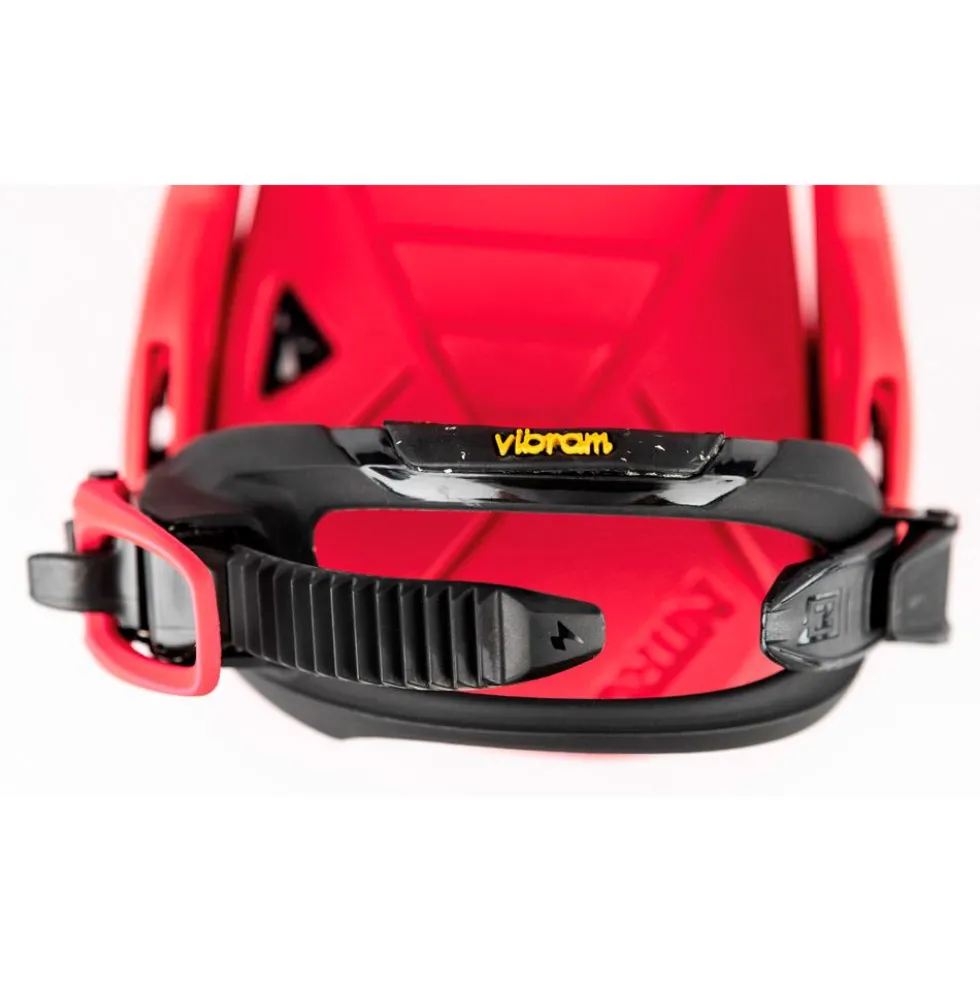 Attacchi Snowboard Nitro Team Vivid Red