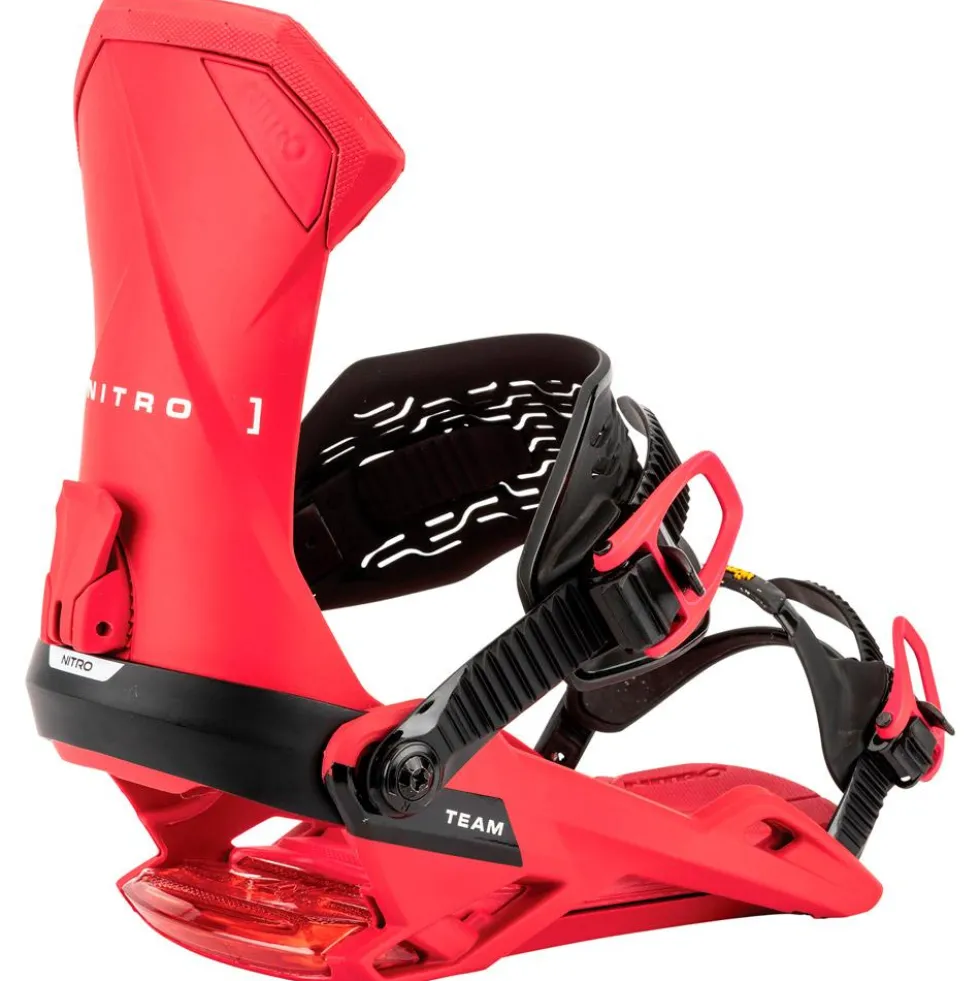 Attacchi Snowboard Nitro Team Vivid Red