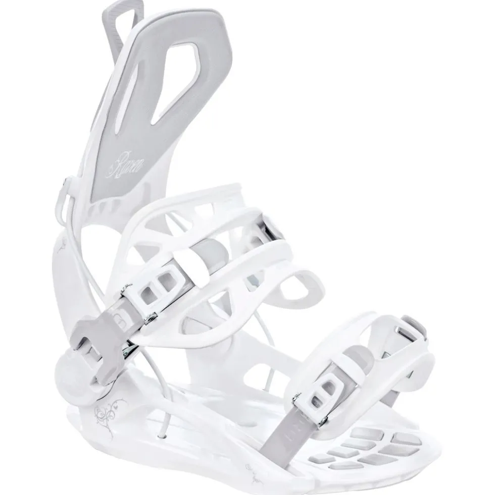 Attacchi Snowboard Raven FT360 White