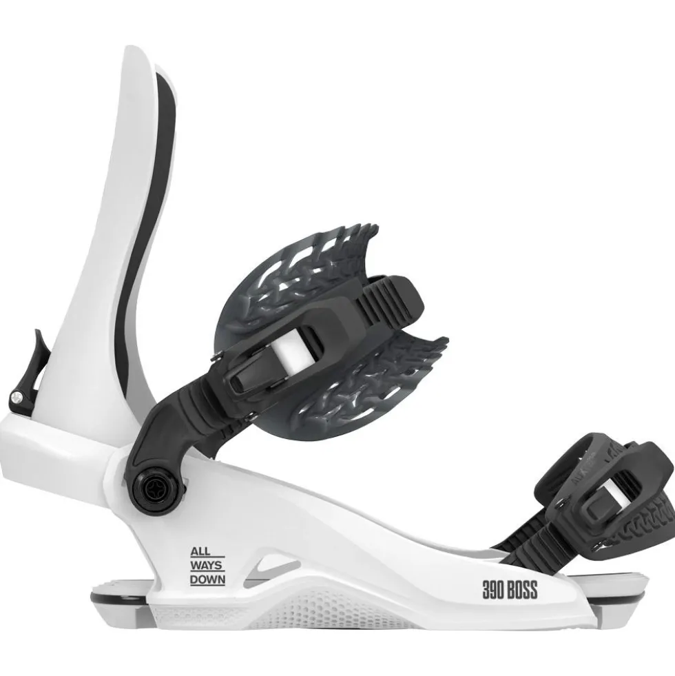 Attacchi Snowboard Rome 390 Boss HW White