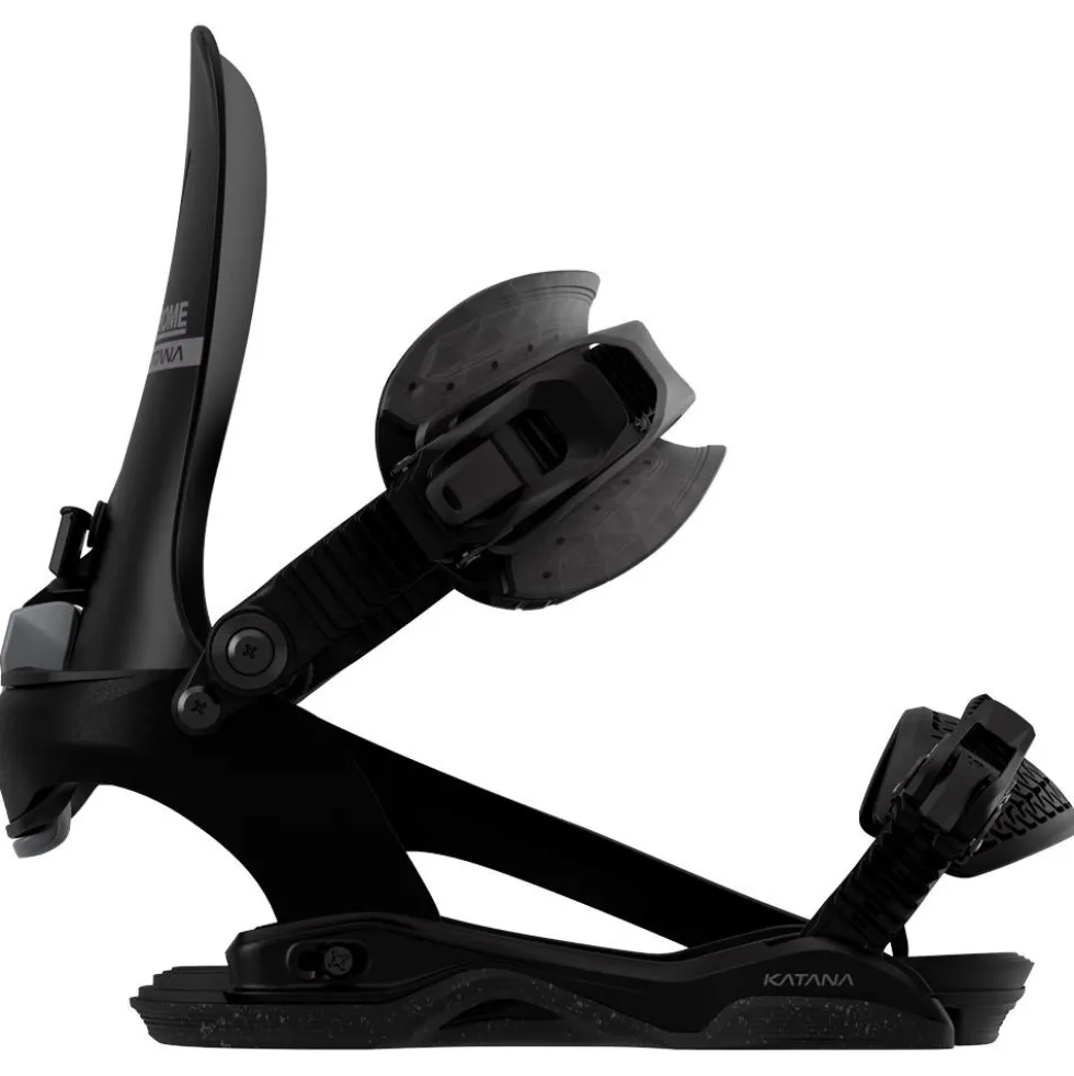 Attacchi Snowboard Rome Katana AW Fase Black