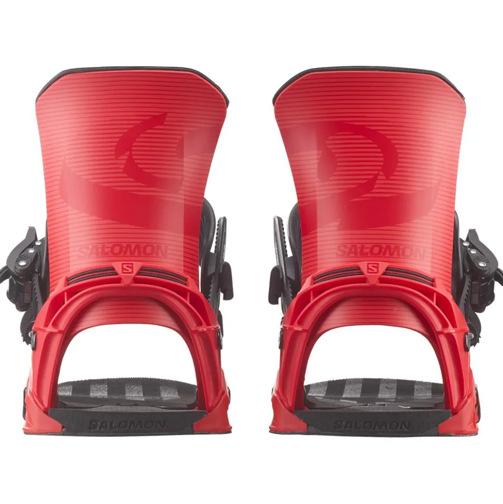 Attacchi Snowboard Salomon District Fiery Red