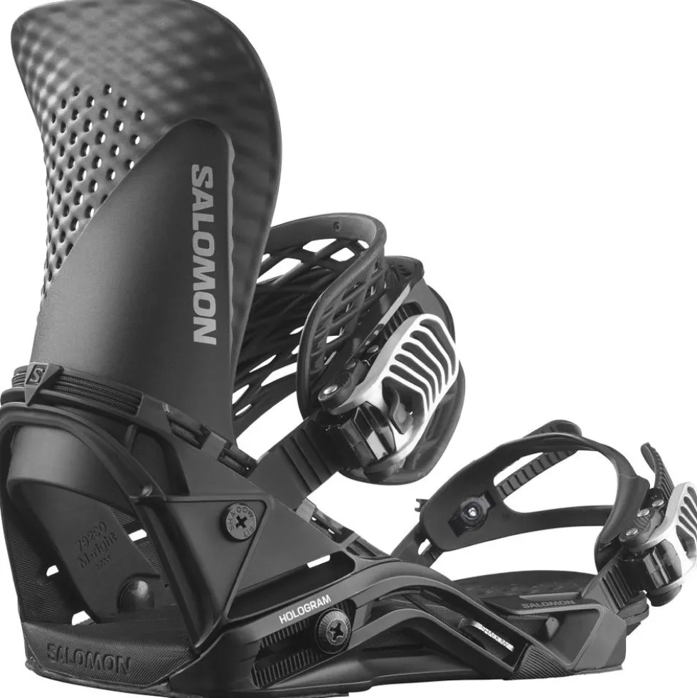 Attacchi Snowboard Salomon Hologram Black