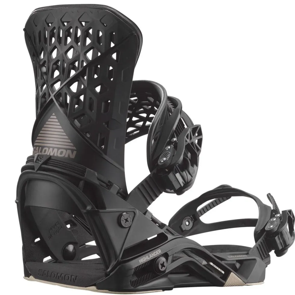 Attacchi Snowboard Salomon Highlander Black