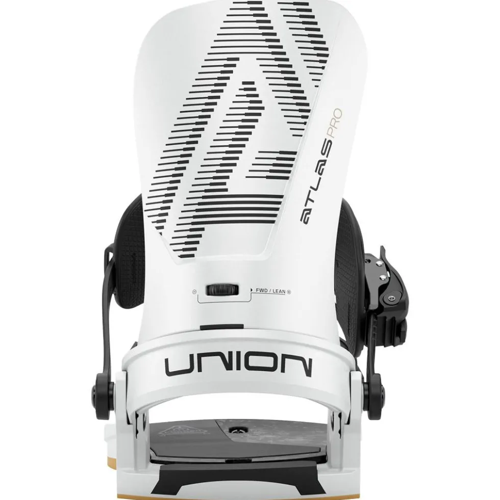 Attacchi Snowboard Union Atlas Pro Metallic White