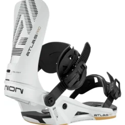 Attacchi Snowboard Union Atlas Pro Metallic White