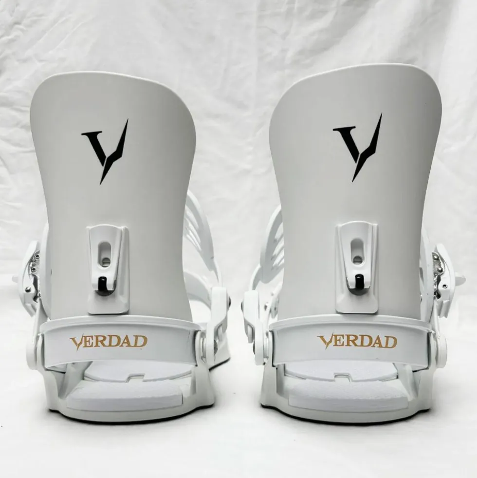 Attacchi Snowboard Verdad Pro Binding White