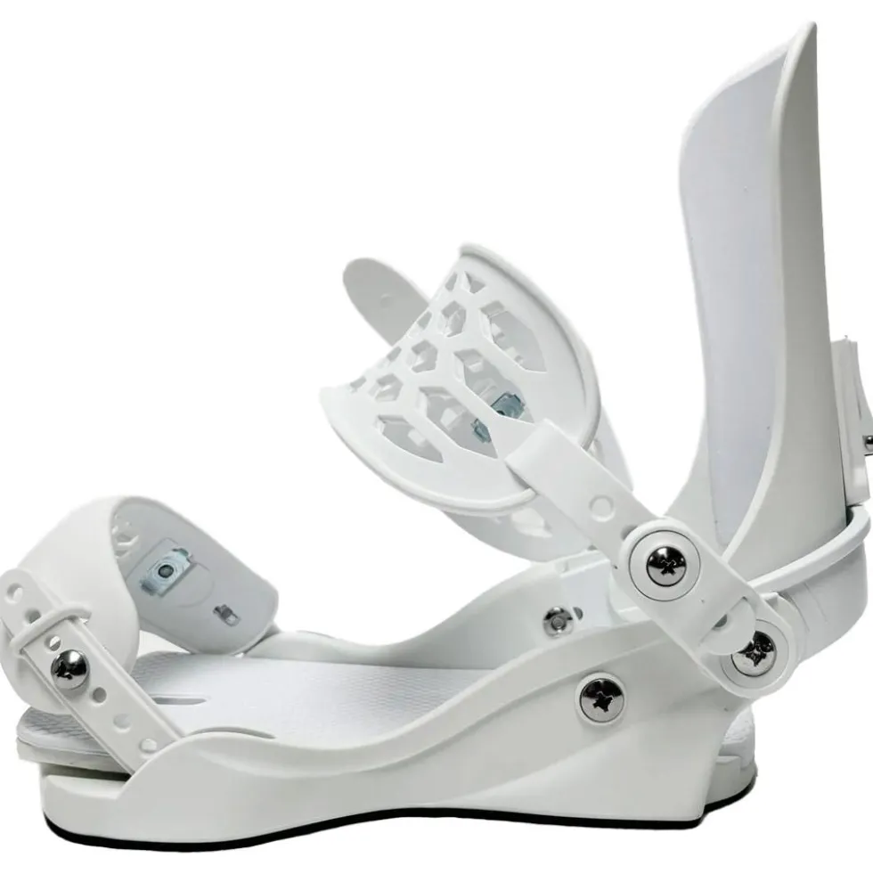 Attacchi Snowboard Verdad Pro Binding White