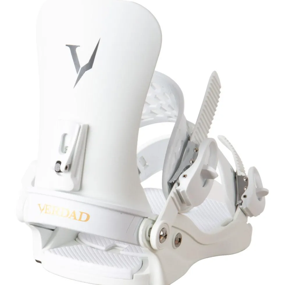 Attacchi Snowboard Verdad Pro Binding White
