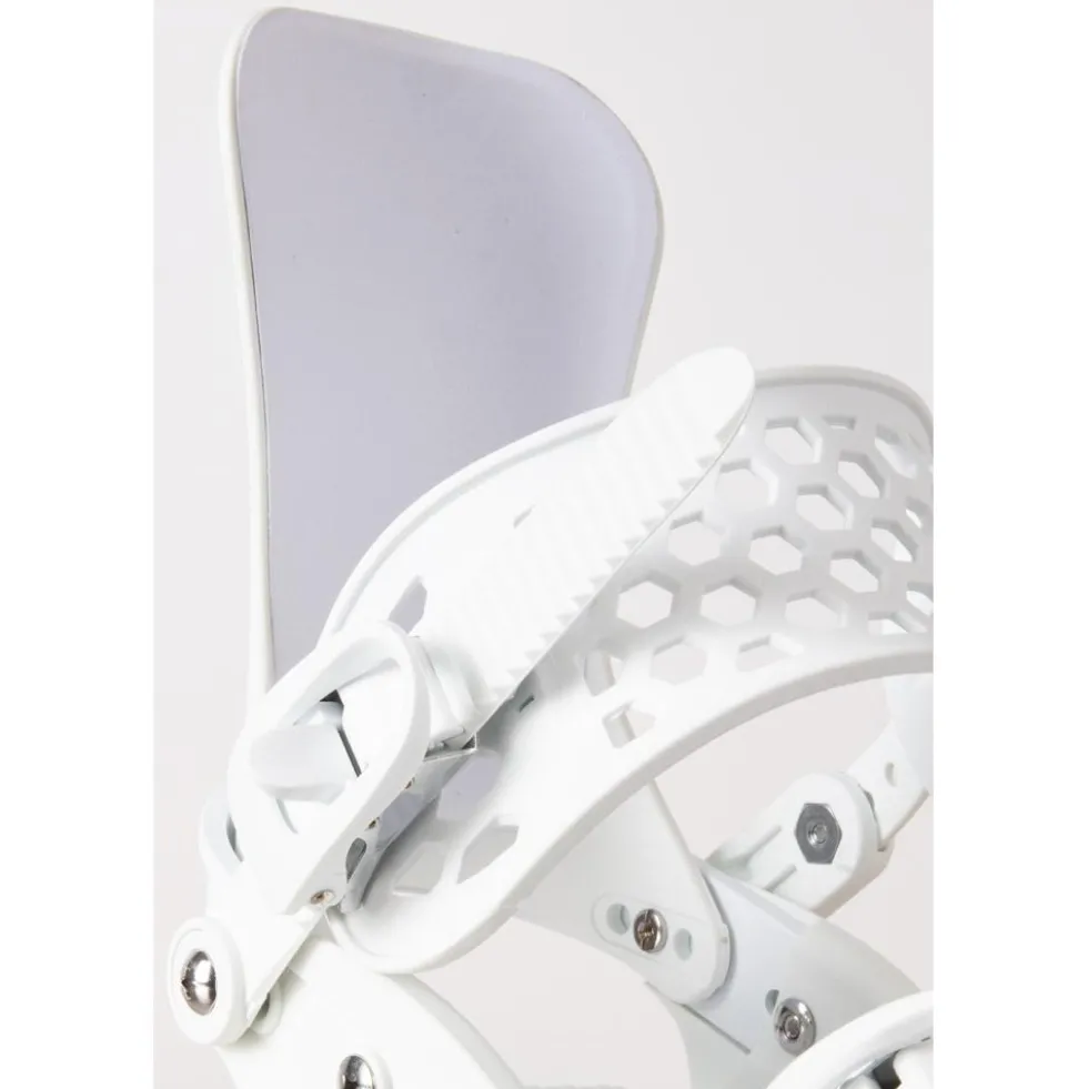 Attacchi Snowboard Verdad Pro Binding White