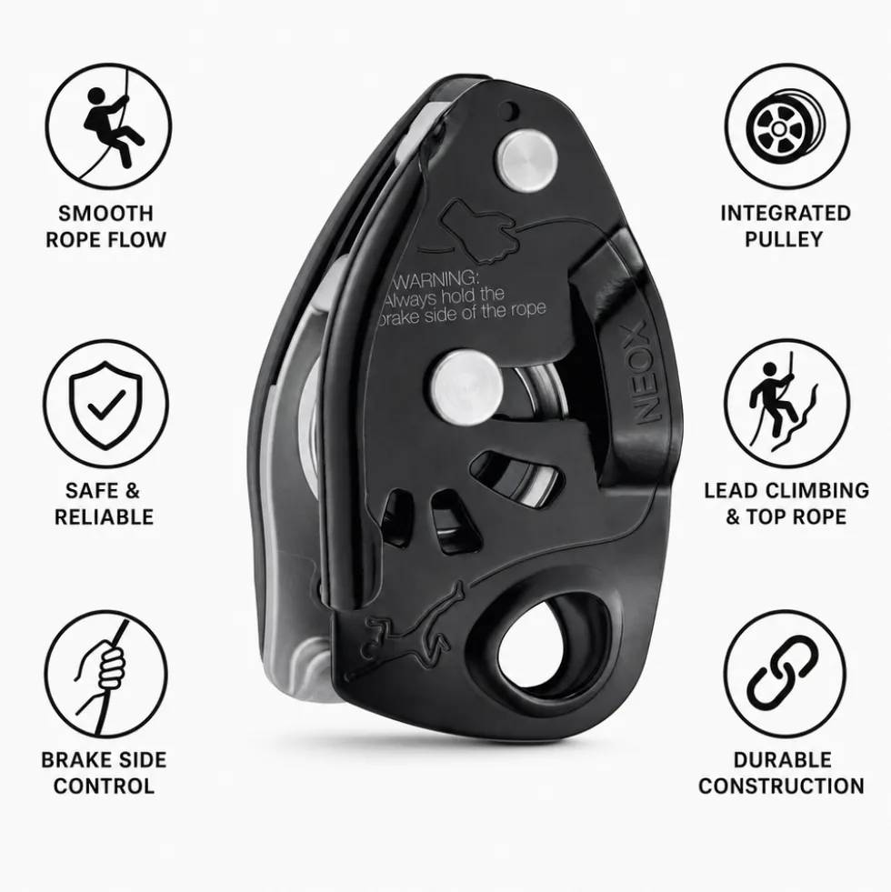 Attrezzati Petzl Neox Black