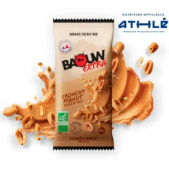 Barrette energetiche Baouw Extra Bio 50 g Cacahuète Crunchy