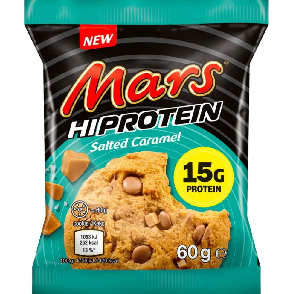 Barrette energetiche Mars Protein Mars Cookie Protein High Salted Caramel
