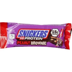 Barrette energetiche Mars Protein Snickers Bar Protein High Peanut Brownie