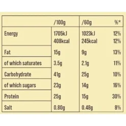 Barrette energetiche Mars Protein Snickers Cookie High White