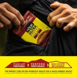 Barrette energetiche Naak Ultra Energy Waffles 30 g. Sirop D'Erable