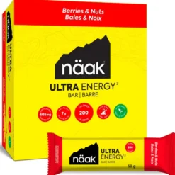 Barrette energetiche Naak Ultra Energy Bars 50 g. Baies & Noix