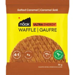 Barrette energetiche Naak Ultra Energy Waffles 30 g. Caramel