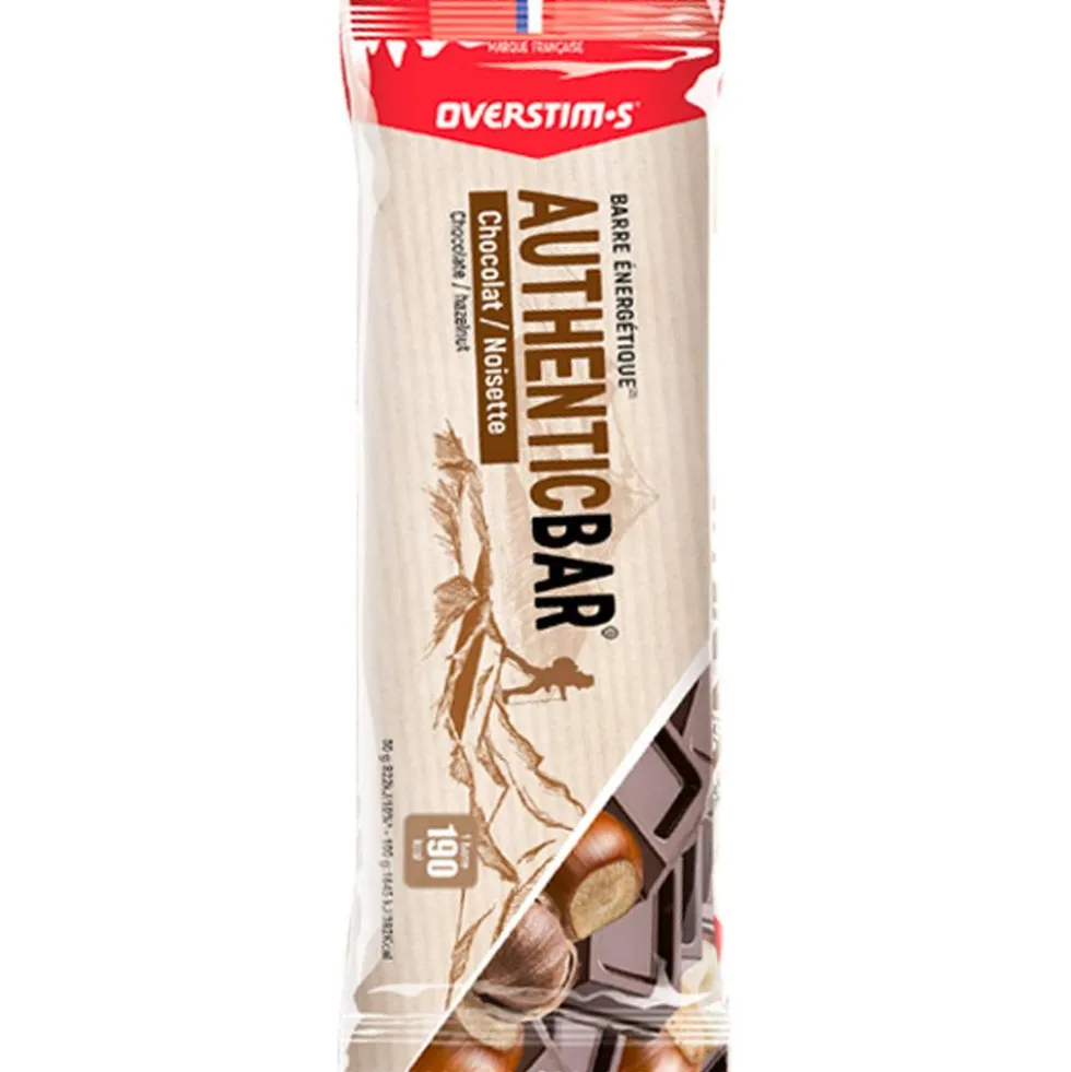 Barrette energetiche Overstims Authentic Bar 50 g. Chocolat Noisette