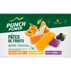 Barrette energetiche Punch Power Pâtes De Fruits Energétiques x6 Multifruits