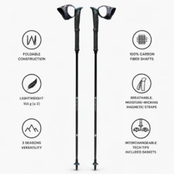 Bastoncini Black Diamond Distance Carbon Z Fkt Black