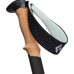 Bastoncini Black Diamond Pursuit Shock Steel Grey-Foam Green
