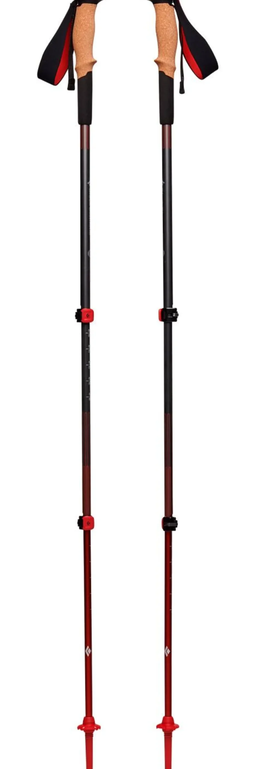 Bastoncini Black Diamond Pursuit Shock Steel Grey-Octane