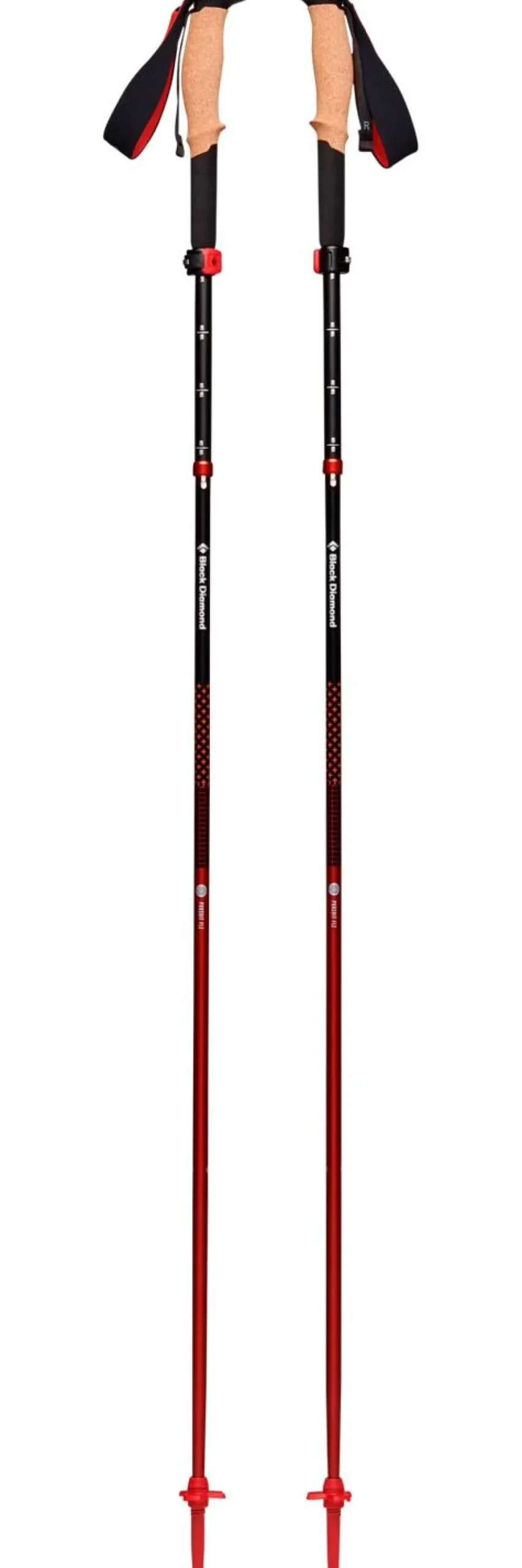 Bastoncini Black Diamond Pursuit Flz Black-Octane