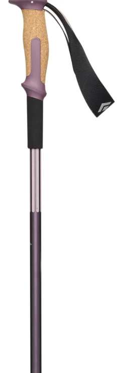Bastoncini Black Diamond Trail Vista Shock Trek 110-140 cm Dark Mauve