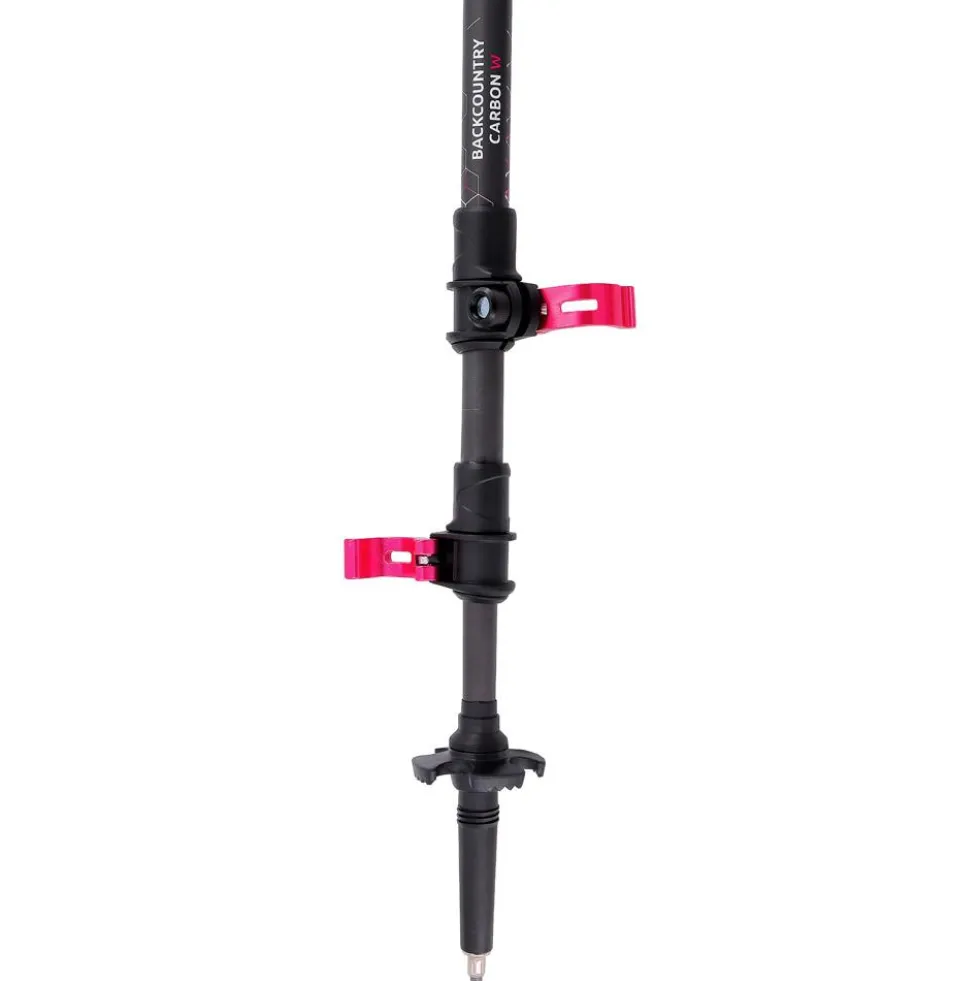 Bastoncini C.A.M.P. Backcountry Carbon Women Black Pink
