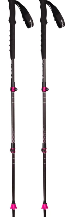 Bastoncini C.A.M.P. Backcountry Gt Women 125 cm Black Pink
