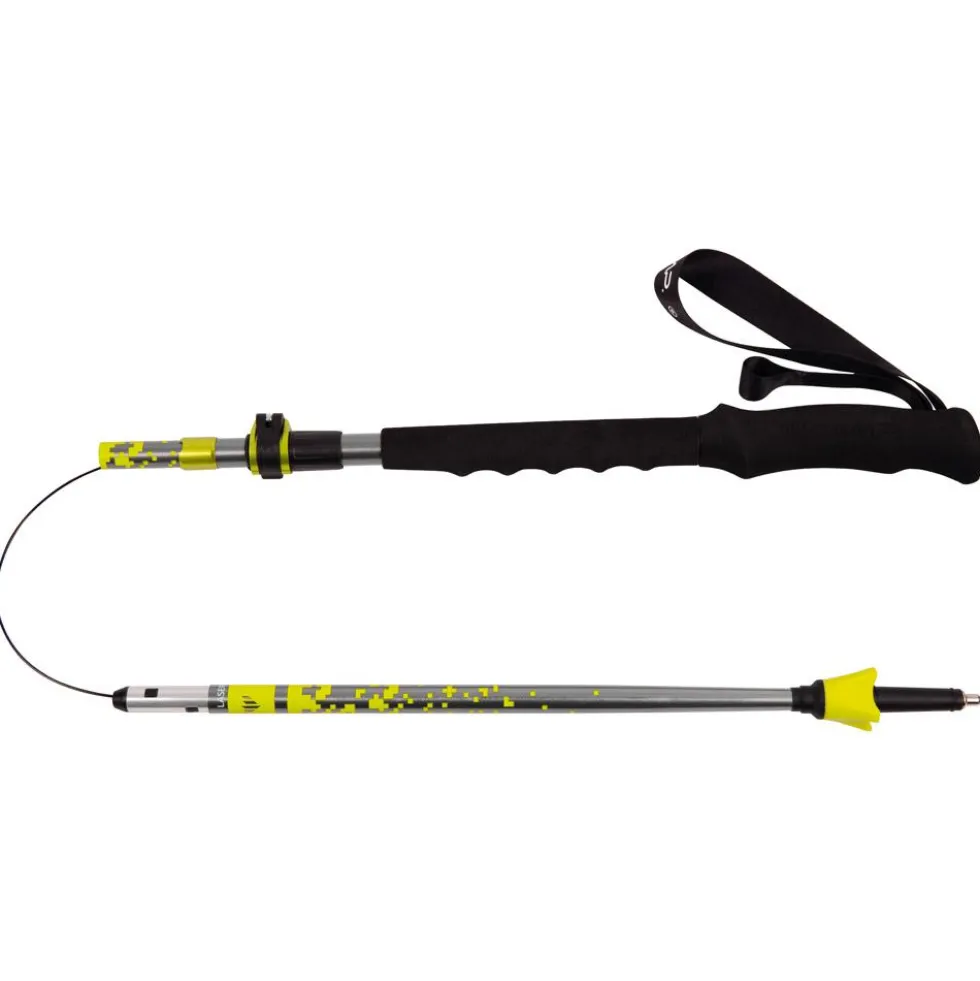 Bastoncini C.A.M.P. Laser Adj 135 cm Black Yellow