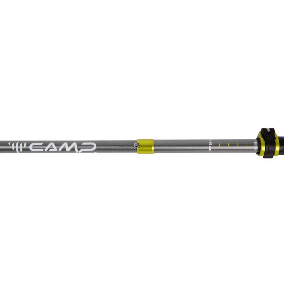 Bastoncini C.A.M.P. Laser Adj 135 cm Black Yellow