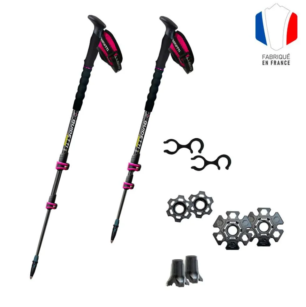 Bastoncini Guidetti B Light Women Carbone/Alu 125 cm Rubis