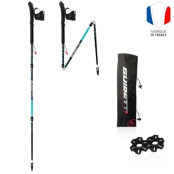 Bastoncini Guidetti Easylock Spatio 63-135 cm Noir Bleu