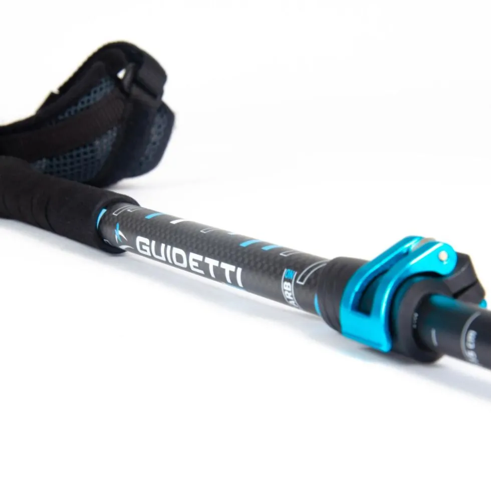 Bastoncini Guidetti Easylock Spatio 63-135 cm Noir Bleu