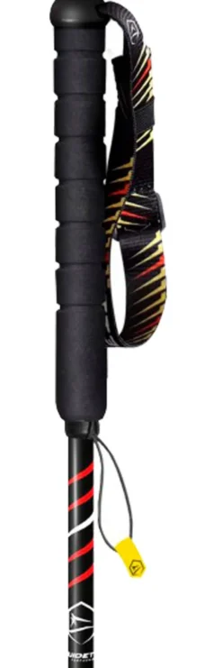 Bastoncini Guidetti Flashlock Silver Aéro Alu Noir Rouge