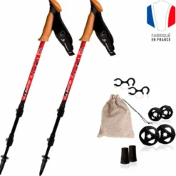 Bastoncini Guidetti Région Alu 62-135 cm Massif des Pyrénées
