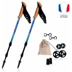 Bastoncini Guidetti Région Alu 62-135 cm Massif des Alpes