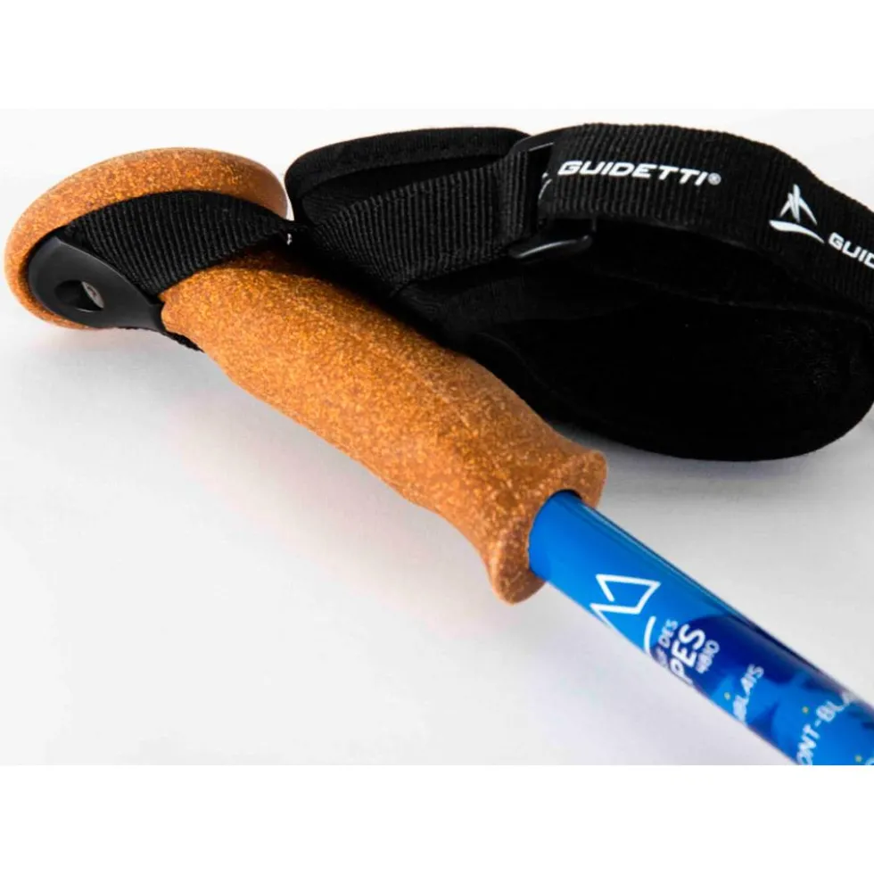 Bastoncini Guidetti Région Alu 62-135 cm Massif des Alpes