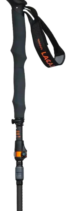 Bastoncini Lacal Quick Stick Compact Carbon Black Orange