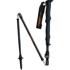 Bastoncini Lacal Quick Stick Compact Carbon Black Orange